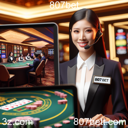Descubra a Emoção do Cassino Ao Vivo no 807bet